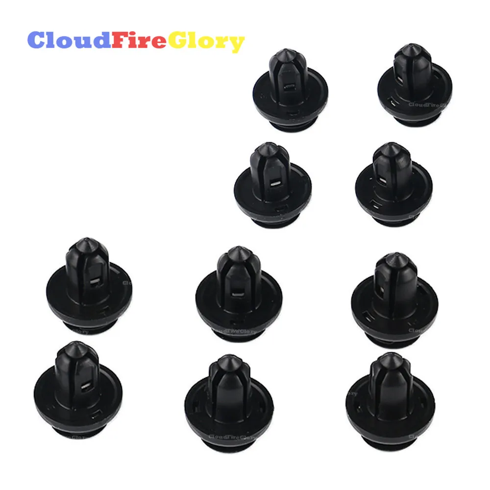 

For Honda Accord Civic Odyssey For Acura MDX RDX 10Pcs Or 20Pcs Or 30Pcs Front Bumper Push-Type Clips Retainer 91505-S9A-003