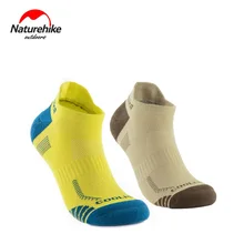 Naturehike унисекс 2 пары Coolmax беговые Гольфы универсальная спортивная одежда для улицы носки быстросохнущие носки NH17A014-M