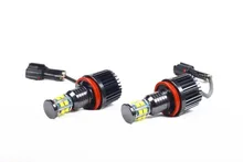 Ultra Bright H8 120W CREE Chips LED Angel Eye Halo Late Model For BMW E90, E92, E60, E70, E71, E76