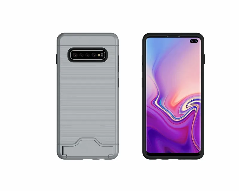 Чехол для samsung Galaxy S10 S9 S8 Note 10 Plus S7 edge, ударопрочный чехол из ТПУ, прочный Чехол-броня для A3 A5 A7 A8, Чехол для карт