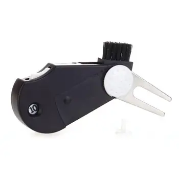 

Mounchain Golf Trainer 5-in-1 Pocket Golf Multi-functional Tool Kit Divot Tool Groove Cleaner Brush Ball trainer Score Counter