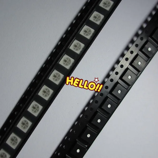Оптовая Продажа 1000 шт. WS2812S светодиодный чип 5050 SMD RGB встроенный WS2811 IC адресуемый