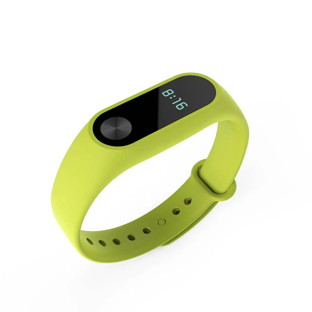

Colorful Silicone Wrist Strap Belt Bracelet Alternative Accessories for Miband 2 Xiaomi Mi Band 2 FS99
