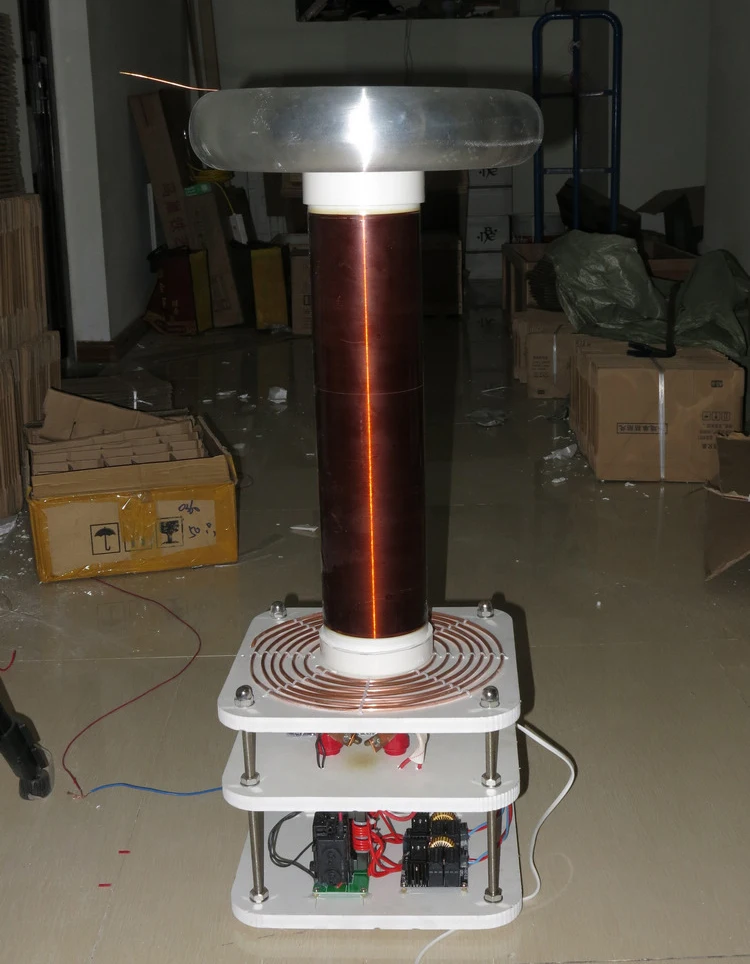 

Tesla Coil Complete Set of High Pressure Artifact ZVS High Voltage Power Module Student Experiment