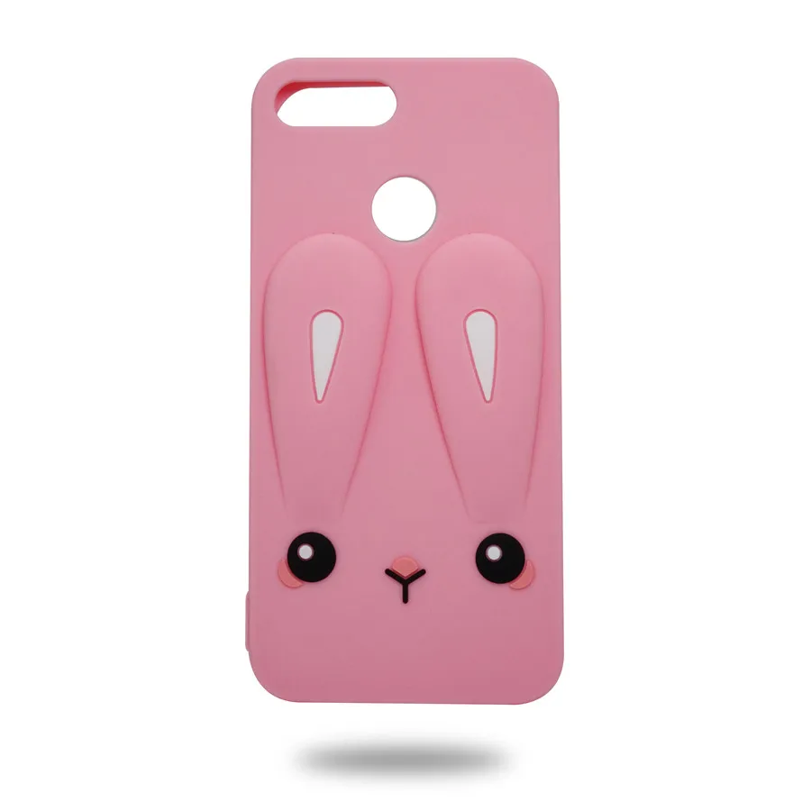 for Huawei Honor 9 Lite Case honor 3D Cute Rabbit Ear Silicon Phone Cover Cases |