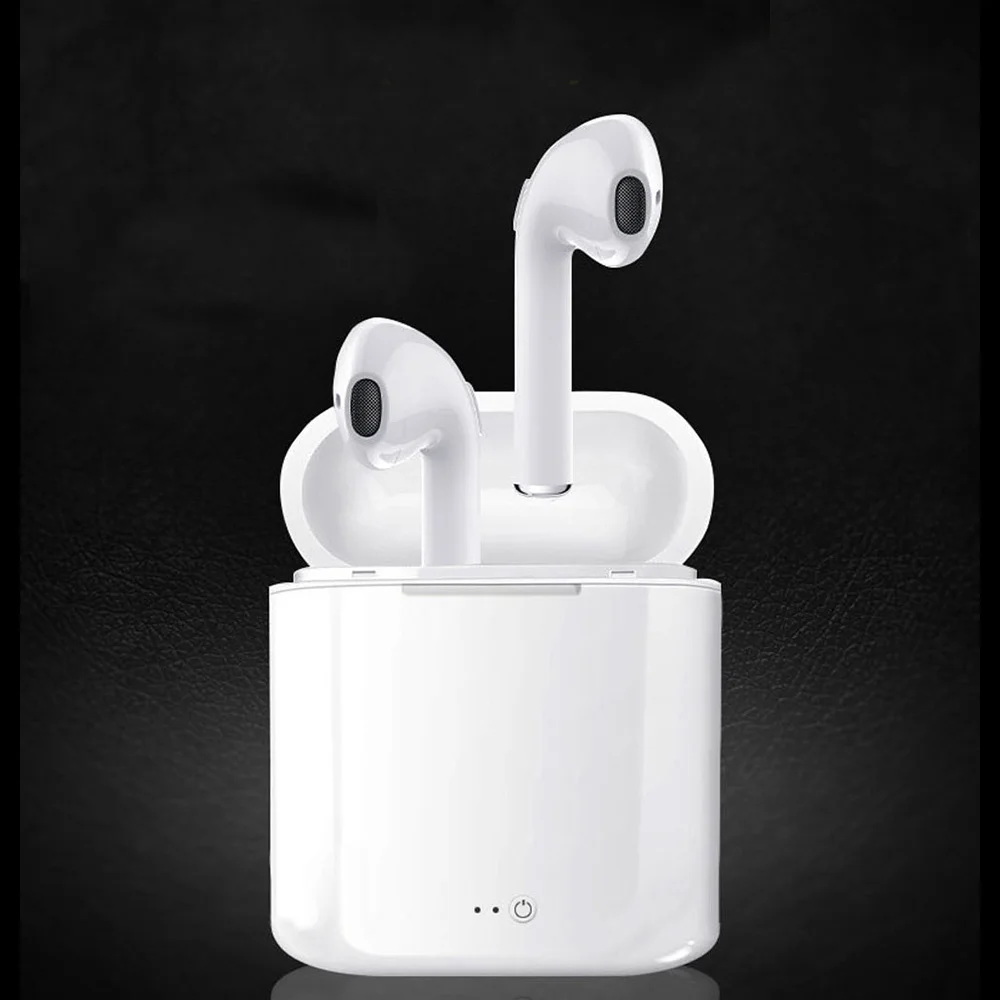 Headphones Double Ear Wireless Bluetooth Earphone Not Air Pods Earphones Headsets Earbuds For Apple Iphone Android | Электроника