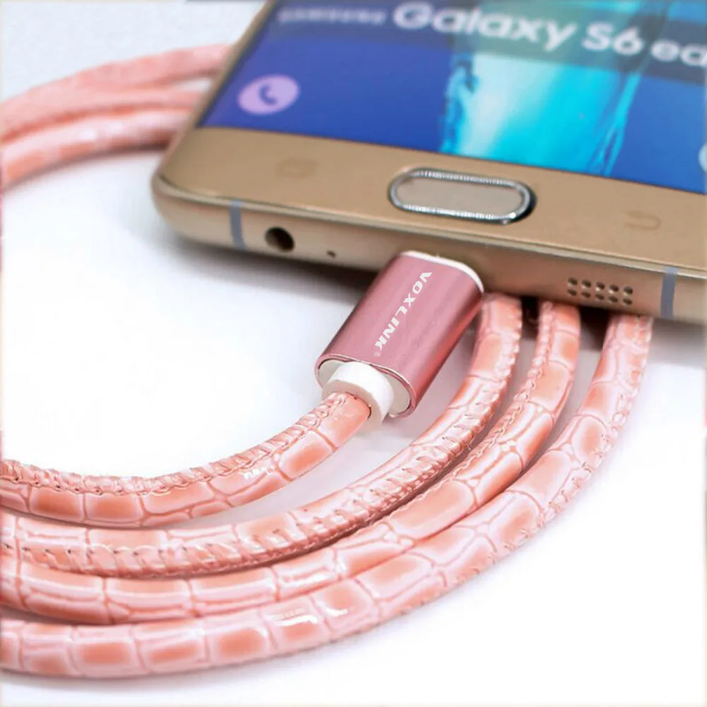 Кабель Micro USB VOXLINK для быстрой зарядки телефона Samsung Galaxy S7 S8 S9 Edge/Huawei/Xiaomi/HTC/LG/