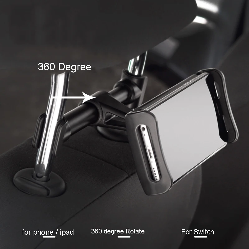 

Stand for Nintend Switch nintendoswitch accessory Adjustable Car Headrest Mount Holder 360 Degree NS Console Seat Back Bracket