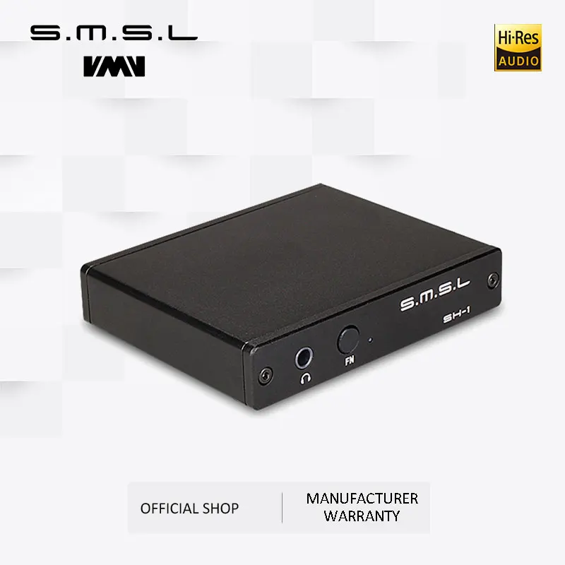 SMSL SH-1 HDMI аудио экстрактор HDMI в HDMI оптический/3,5 мм стерео аналоговый аудио конвертер Сепаратор Поддержка HD формат сигнала 4k* 2k