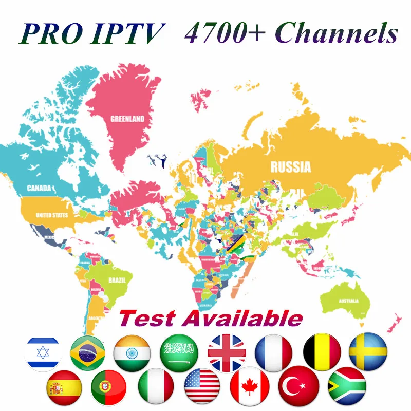 

GOTIT Pro IPTV Subscription abonnement Swedish Israel Netherlands Norway Nordic IP TV 5000+ Channel for MAG android smart tv box