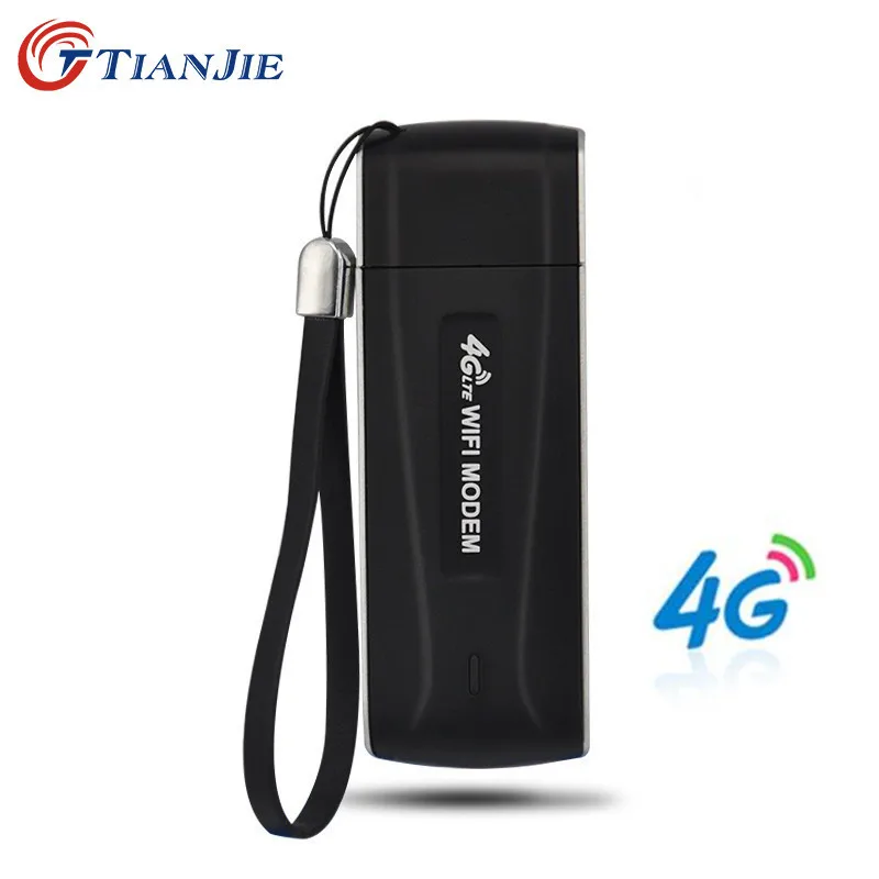 TIANJIE 4G Wifi роутер USB модем разблокированная карманная сеть точка доступа Wi-Fi роутеры беспроводной модем со слотом для sim-карты