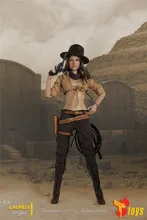 1:6 scale Super flexible figure Sexy female cowboy Lauren J Begins 12″ action figure doll Collectible Model plastic toy