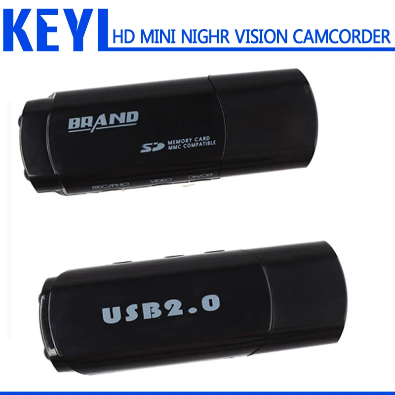  Spy   Bewegingsdetectie Nachtzicht  HD Mini DV DVR U  USB , 