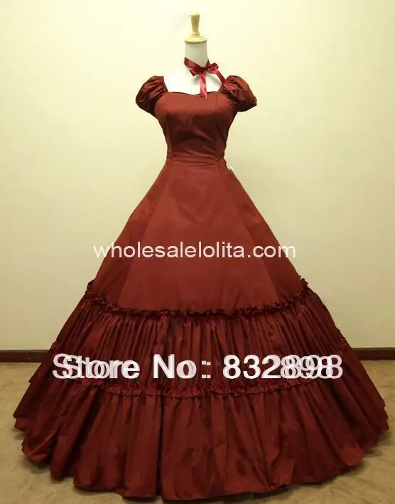 Civil War Southern Belle Lolita бальное платье историческая реконструкция |