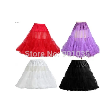 

Free Shipping 50's STYLE PETTICOAT SWING VINTAGE ROCK N ROLL FANCY SKIRT soft
