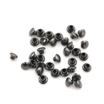 

Hot Sale 100pcs 4mm Mini Mushroom Nail Trumpet Rivets Doll Clothes Bags Buckles Accessory