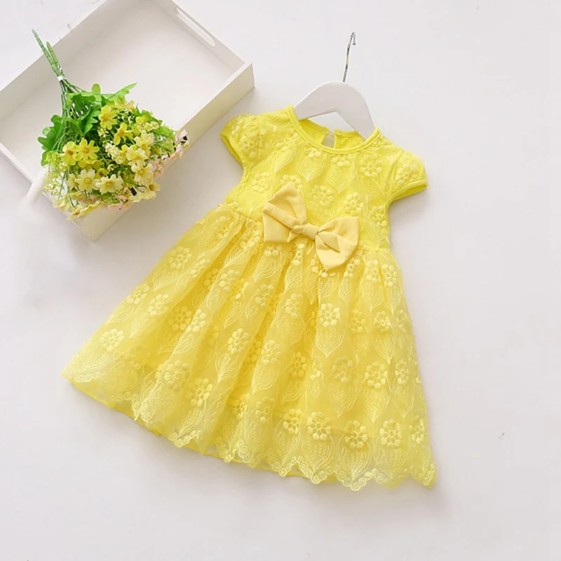 Летние платья для малышей, кружевное платье принцессы с оборками для маленьких девочек вечерние платье для вечеринки и свадьбы, Одежда для
