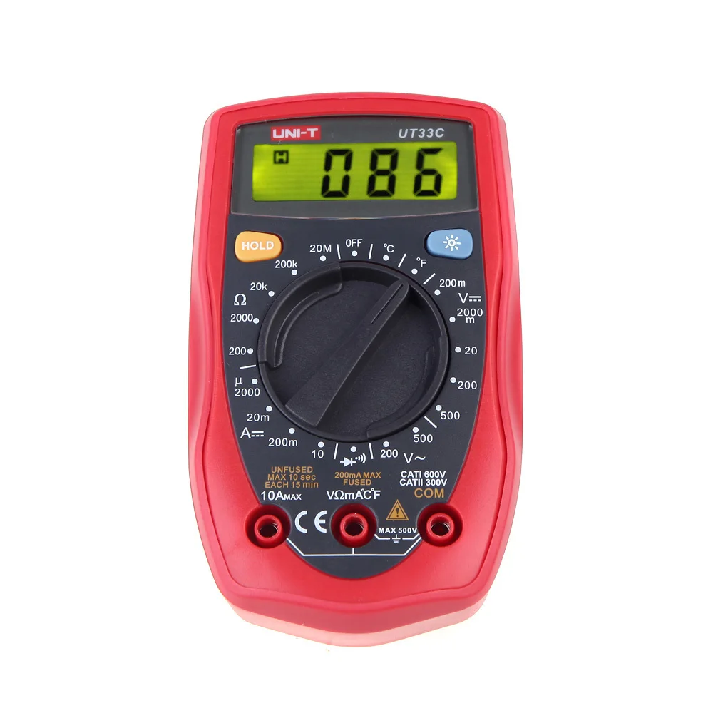 UNI T UT33C Palm Size Digital Multimeters Professional Electrical
