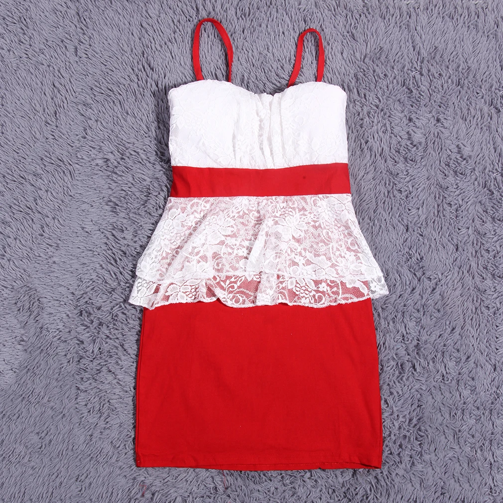 Summer Style Fashion Vintage Sleeveless Strap Slim Bandage Clubwear Lace font b Sexy b font Party