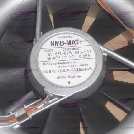 

127M038D07 36-60V DC 5015FL-07W-B46-EQ1 waterproof fan