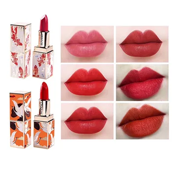 

1 Pcs Forbidden City Lipstick Chinese Style Long Lasting Moisturizing for Women Lady 88