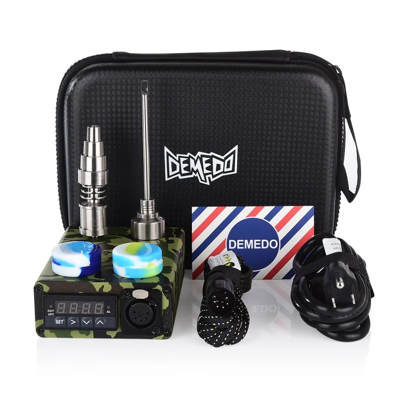 Кварцевые гвозди с титановым гвоздем E dab Enail Kit 14 мм 18 Штекерный карбоновый