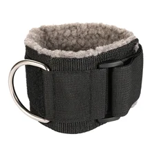 1 шт. Регулируемый Фитнес-Спорт d-кольцо лодыжки ремни поддержка ног защита щиколотки тренажерный зал ноги Пульти с пряжкой спортивная защита для ног