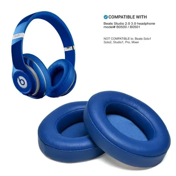 

Replacement Earpads ear pad Ear Cushions ForBeats Studio 2.0 B0500 / B0501 & Studio 3.0 Wired/Wireless Bluetooth Headset Over