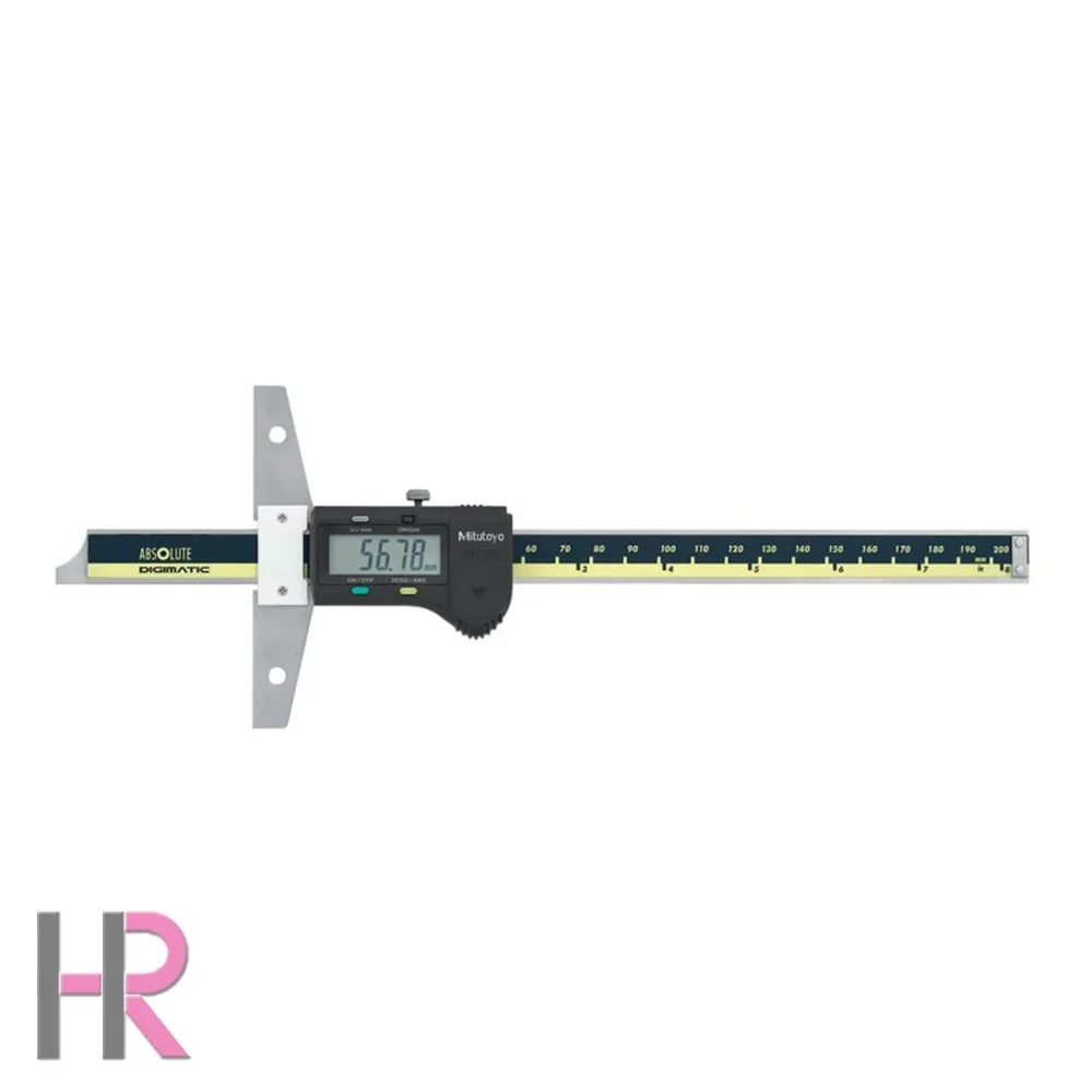 

Mutitoyo 571-212-20 Absolute Digimatic Depth Gauge 200mm/8" 0.01mm/0.0005