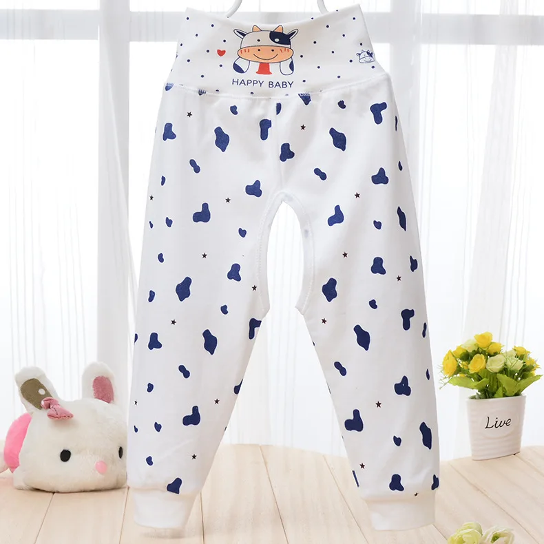 Baby PP Pant For Babies High Waist Belly Care Cotton Baby Girl Trousers