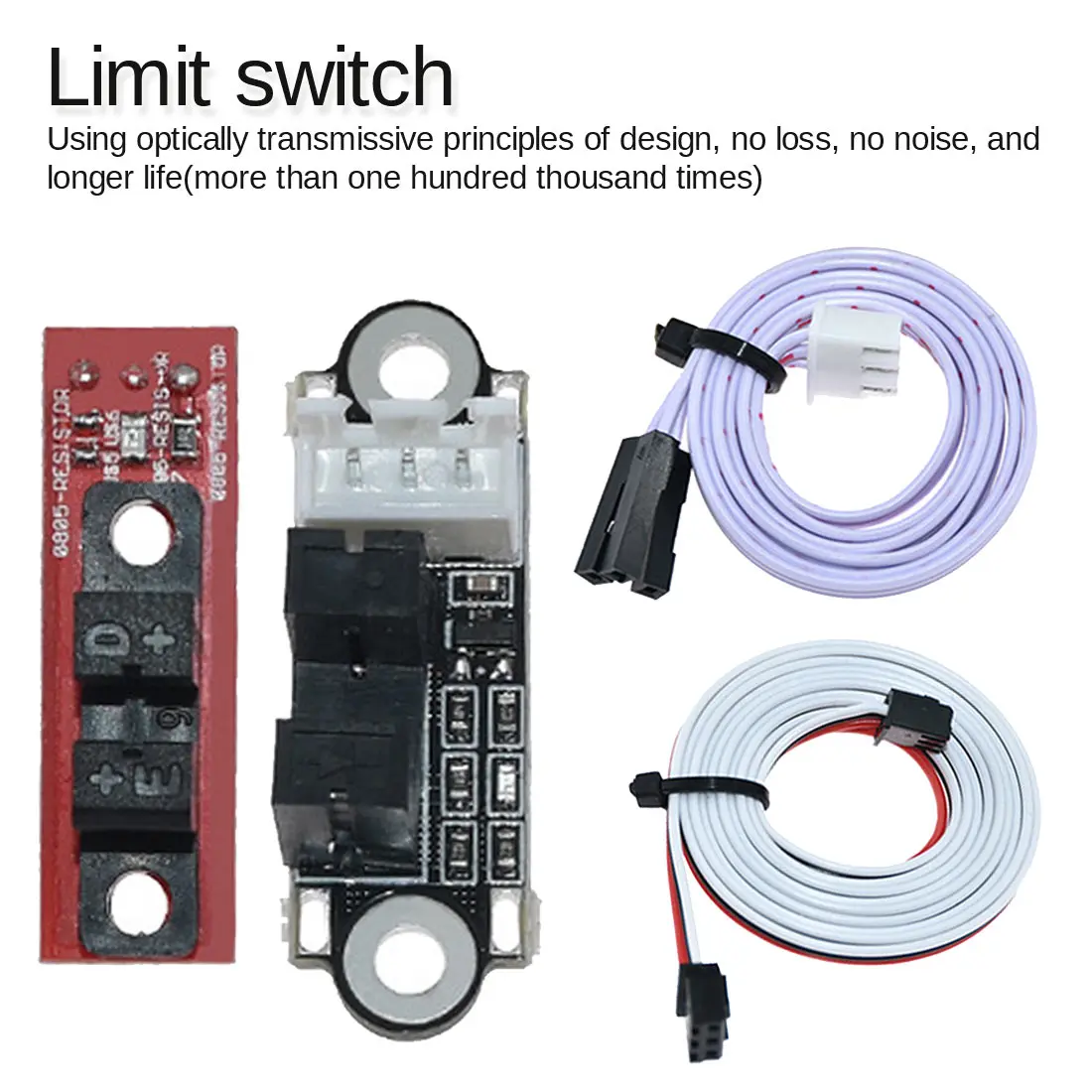

Optical Endstop Limit Switch Module Optical Endstop 3D Printer Parts Optical Switch Sensor Photoelectric Light Control
