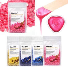 500gHard восковые гранулы, без полосок, для депиляции, горячая пленка, твердый бразильский воск, крем для удаления волос, для удаления волос на лице