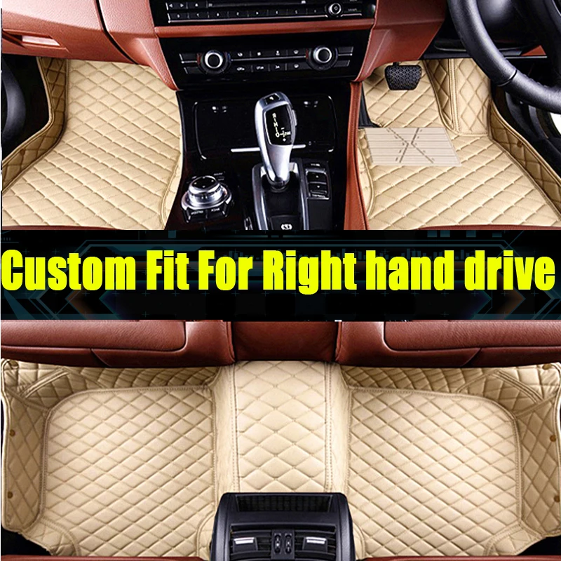 Rkac автомобильные коврики для land cruiser prado fj120 2005 правая ведущая стальное колесо