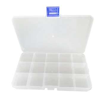 

15/25/30 Slots Empty Bobbins Spools Box for Sewing Machine Bobbin Case Covers Sewing Crafts Plastic Case Storage Box