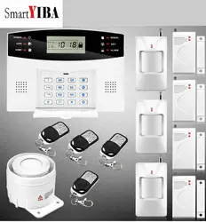 Smartyiba Беспроводной и проводной gsm дома Охранной Сигнализации Системы металла дистанционного сирена оповещения движения сигнализации