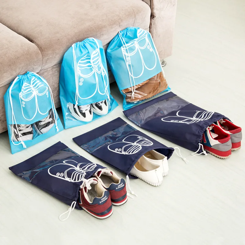 Новый 10 шт./компл. нетканый материал прозрачный обуви и сумок Для женщин Для мужчин пыле путешествия аксессуары обувь Защитные Чехлы