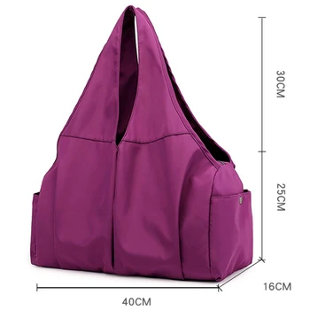 

FGGS-New Women'S Bag Shoulder Bag Waterproof Nylon Cloth Bag Mommy Shoulder Bag Shopping Bag