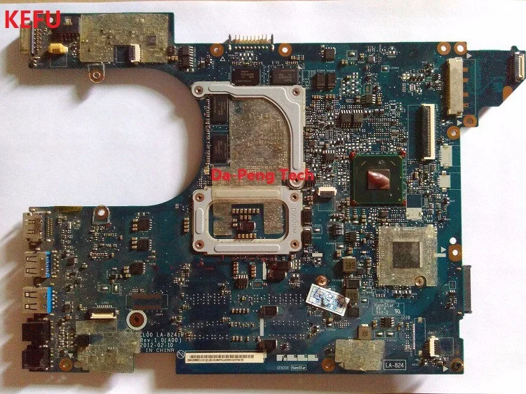 

KEFU QCL00 LA-8241P CN-06D5DG 06D5DG 6D5DG for dell FOR Inspiron 15R 5520 laptop motherboard HD7670M 1GB Graphics 100% WORKING