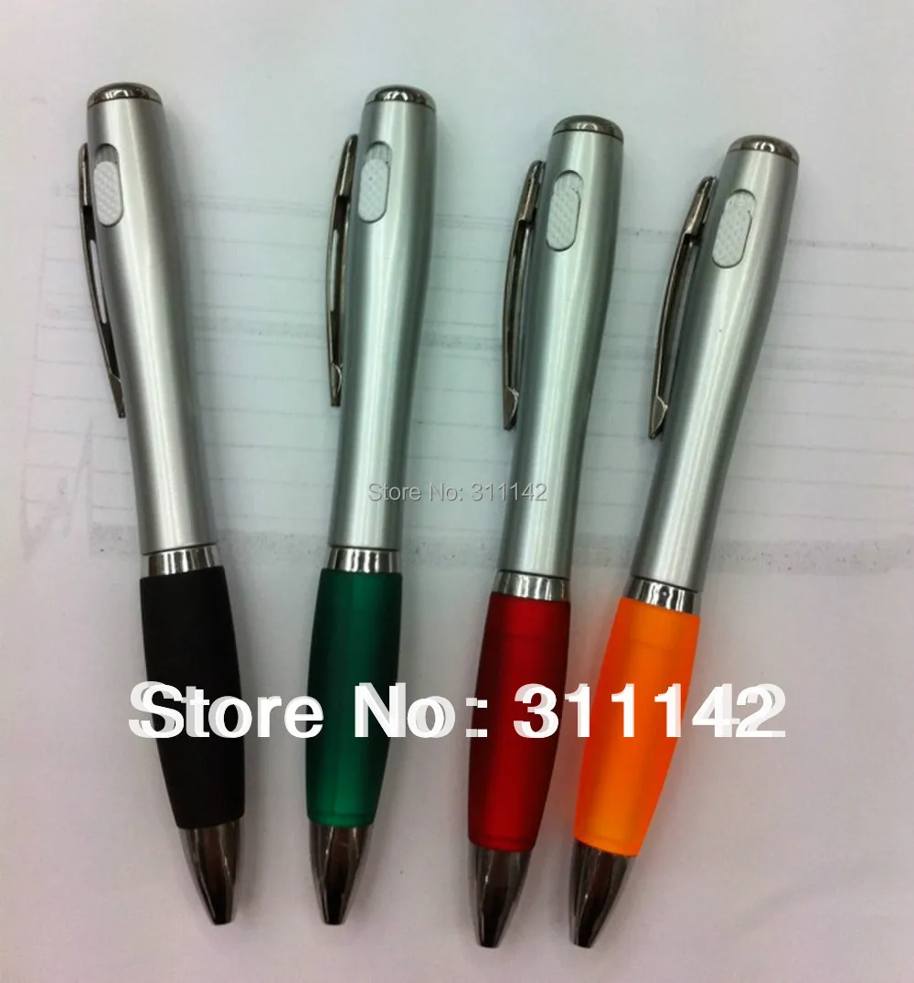US $245.00 2017 business LED light promotional ballpoint pen gift pen logo pen advertising ball pen customized personal logo 400pcslot