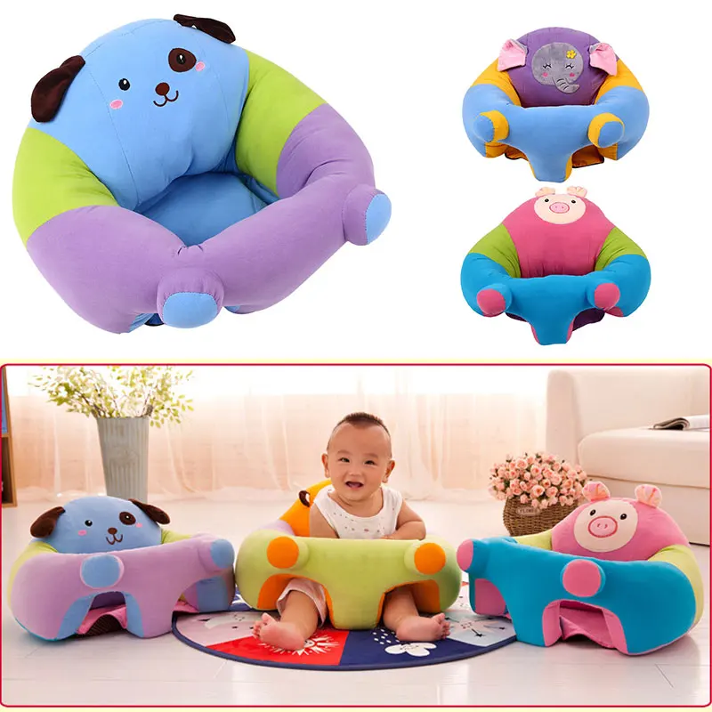 

Learn Sit Chair Cartoon Seat Baby Seat Plush Multicolor Collection Livingroom Decoration Fashion Tool Soft Doll Gift