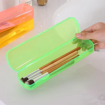 

1pc Portable Toothbrush Cover Holder Outdoor Travel Hiking Camping Toothbrush Case Protect 5 Colors