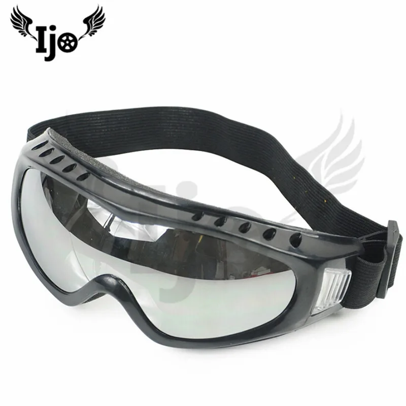 الأزياء mx steampunk من الثعلب سباق الصيد الرماية نظارات المتسابق الرياضة moto شطب الطريق التزلج قناع الصليب moto واضح نظارات