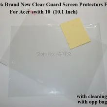 200 шт по DHL FedEx хорошего качества Мягкая ультратонкая прозрачная пленка для acer Swith 10 защита экрана