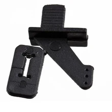10set lot Black KT rudder angle For RC Airplane RC aircraft parts