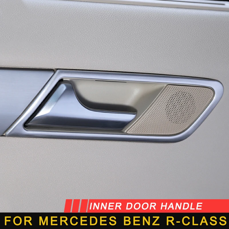 Для Mercedes Benz R-Class автостайлинг, внутренний колпачок для дверных ручек, обрезная рамка, аксессуары для интерьера