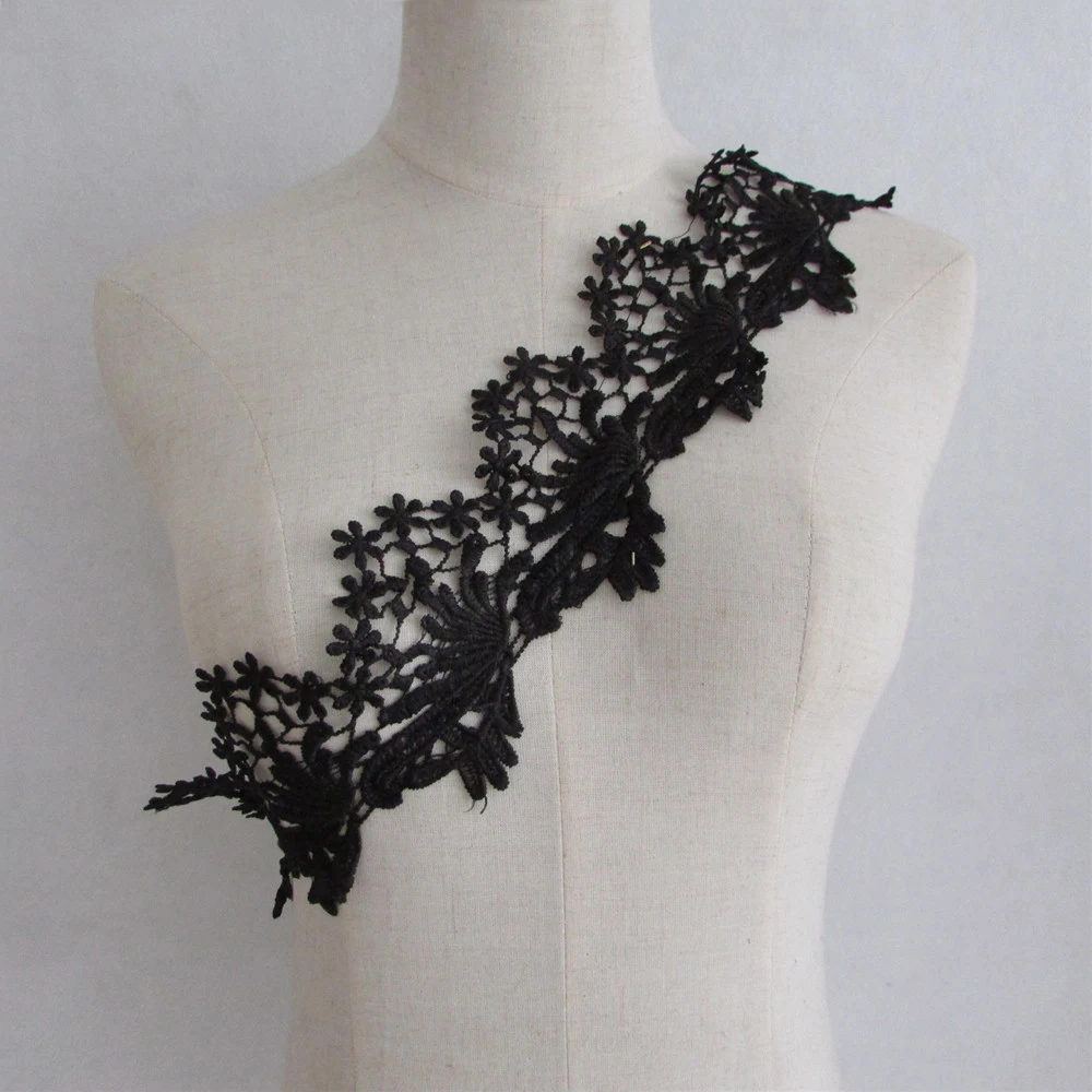 

hot beautiful fashion Width 9.5cm Selling Lace Ribbon 15 yard/lot Embroidered Net Lace Trim Fabric For Sewing Decoration YL778