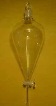 

3000mL (3L) Pyriform Separatory Funnel, Dropping Funnel with Straight Tip,24/29