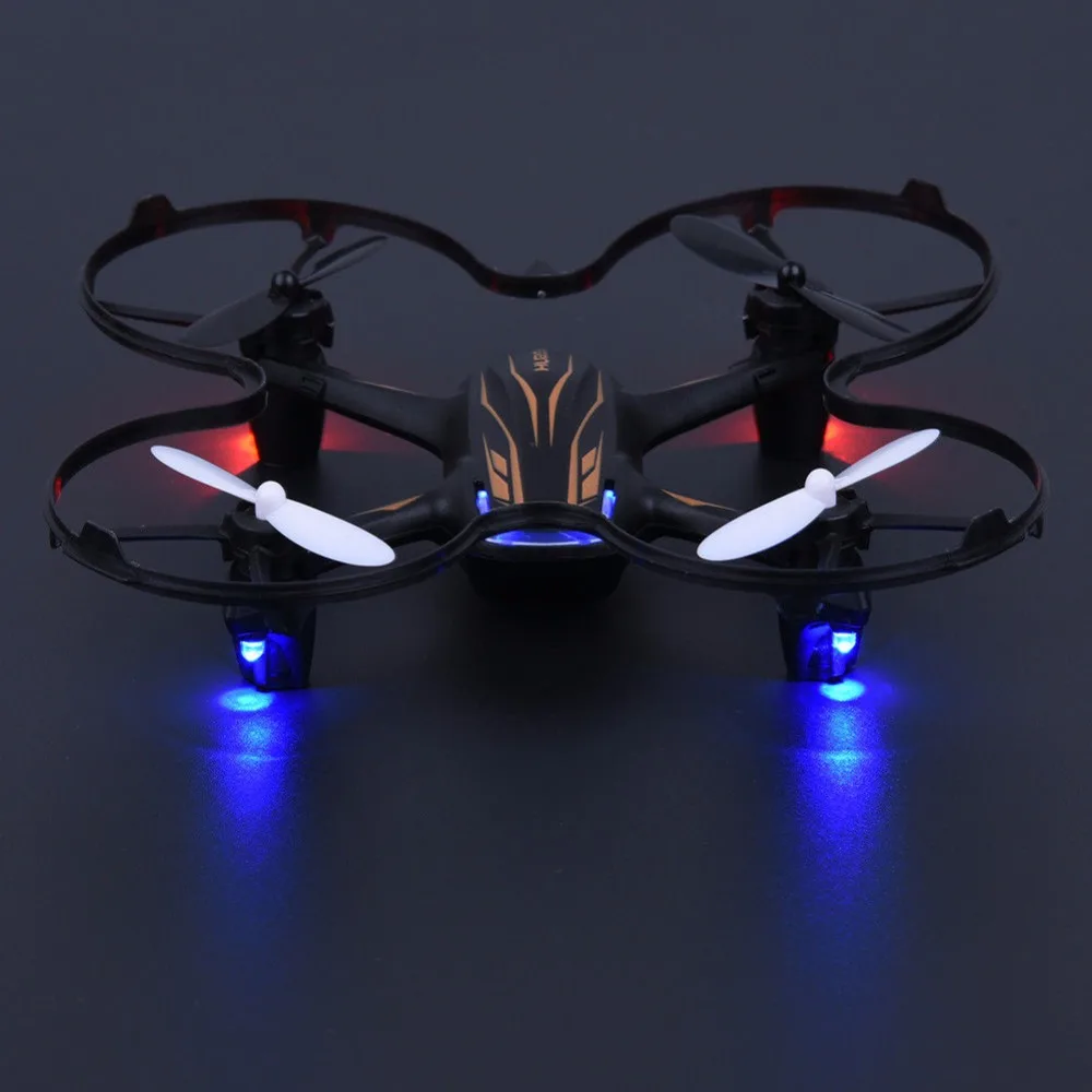 Hubsan H107P X4 плюс пульт дистанционного управления Дрон RTF 2 4G RC Мини Pocke вертолет