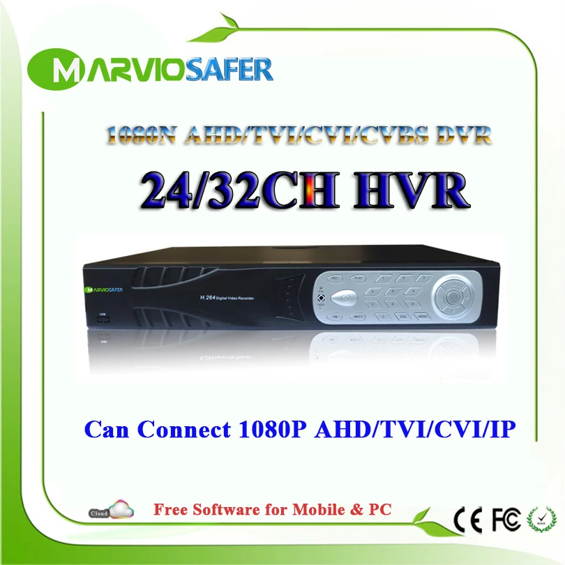 24ch 32ch 24/32-канальный AHD CVI TVI DVR XVR 1080N Full HD видеорегистратор 1080P HDMI выход CCTV камера |