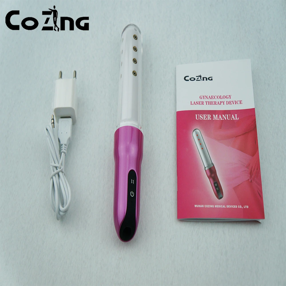 

COZING Vaginal Tightening Rejuvenation Wand .Soft laser .Add Vibration Function Sterilization.No side effects